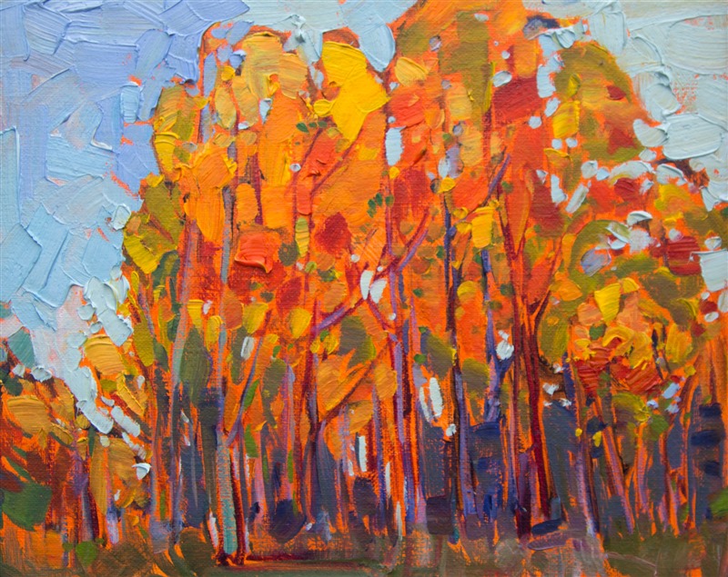 Utah Flame Erin Hanson Contemporary Impressionism Art Gallery in