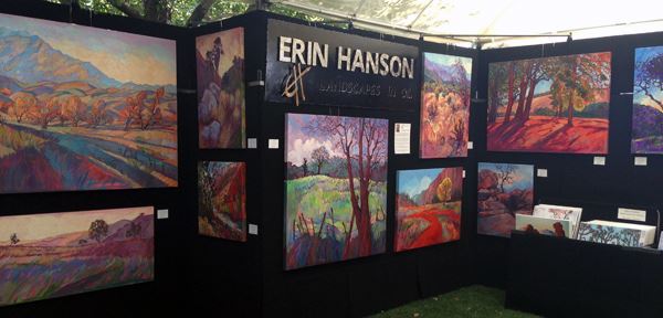 An Erin Hanson exhibit