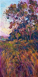 Northwestern oil painting landscape by modern impressionist Erin Hanson.