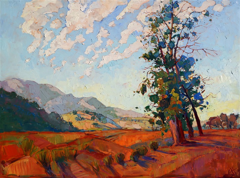 California Clouds Erin Hanson Contemporary Impressionism  