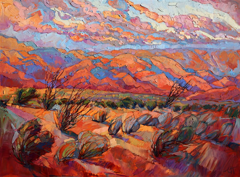 Dance of the Sagebrush - Contemporary Impressionism | Landscape Oil ...