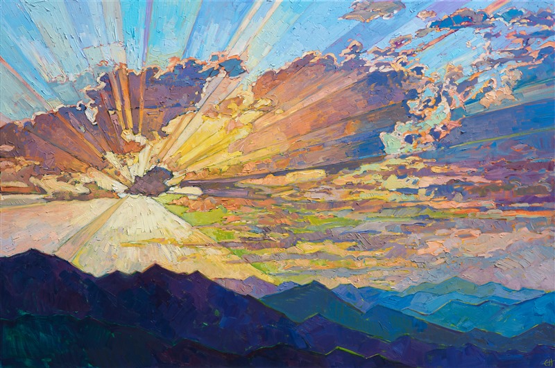 Radiant Sky Erin Hanson Contemporary Impressionism Art Gallery in