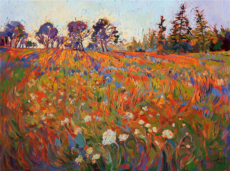 Wild in Flower - Purchase Contemporary Impressionism Prints by Erin Hanson