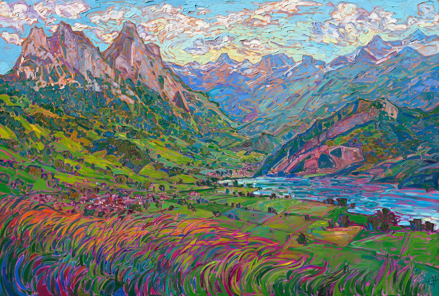 Commission an Erin Hanson Painting - Contemporary Impressionism ...