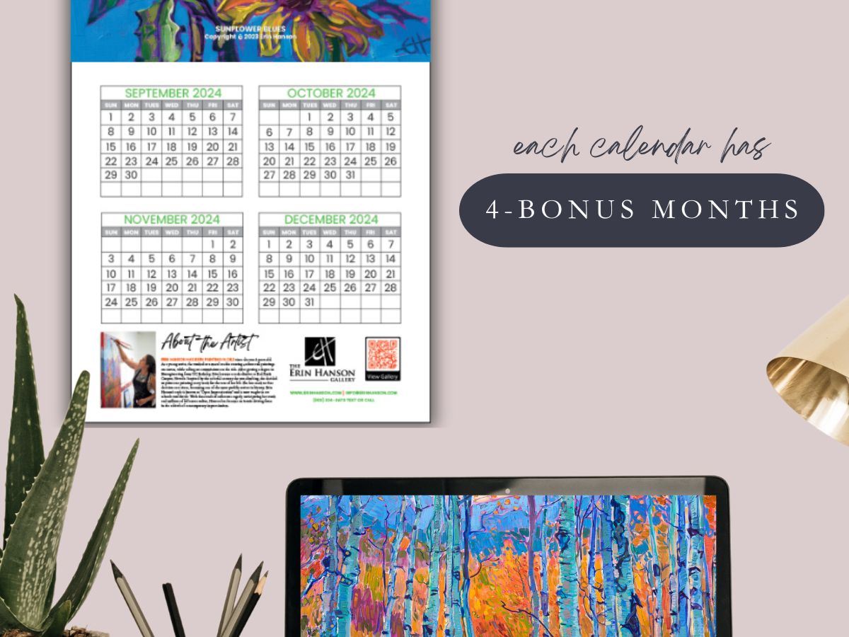 2025 Wall Calendar - Blooms and Wildflowers Image 6