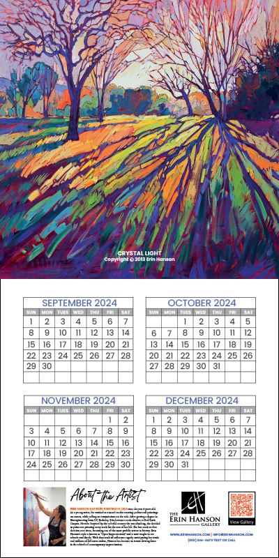 2025 Wall Calendar - Crystal Light Image 5