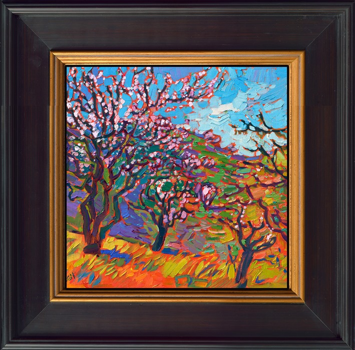 Almond Blossom - Contemporary Impressionism Paintings by Erin Hanson